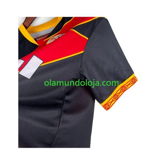 Camisola Rayo Vallecano Homem Equipamento Segundo 2023-2024 Manga Curta